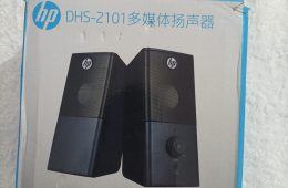 New Genuine HP Multimedia Speakers 2.0 Laptop Desktop Small USB Audio Jack – Tested Working